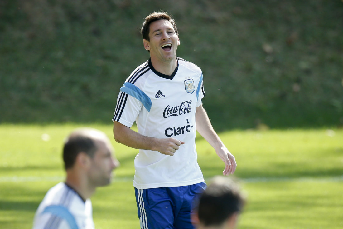 La sonrisa de Lionel Messi