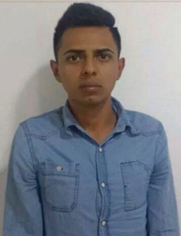 La persona detenida es Huber Gómez Patiño, de 22 años.