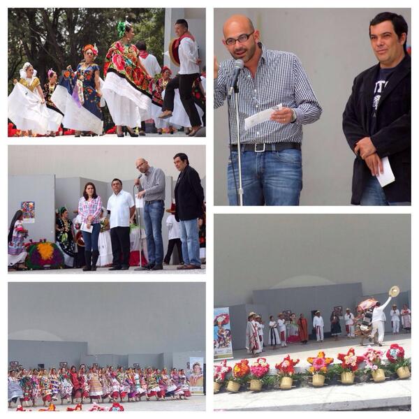 Fiesta de la Guelaguetza en la delegación Miguel Hidalgo.