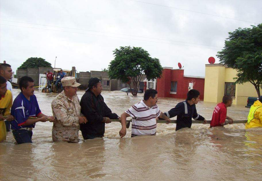 Lluvias afectaron 2 mil viviendas en Coahuila