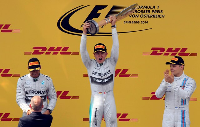 Rosberg gana el pulso de Austria a Hamilton en sexto 1-2 del año de Mercedes