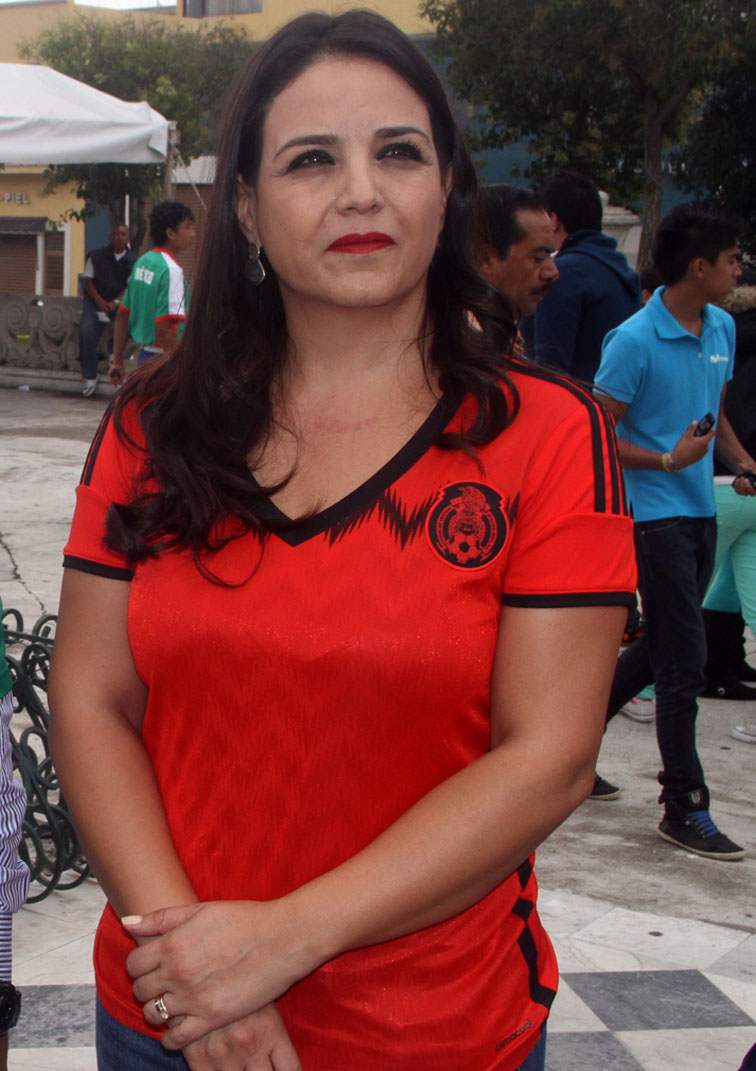 Gabriela Castañeda de García, presidenta del Sistema DIF Pachuca