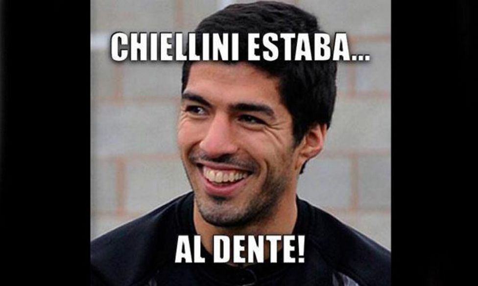 Tras la mordida que Suárez le lanzó a un jugador italiano se volvió en la figura en redes.