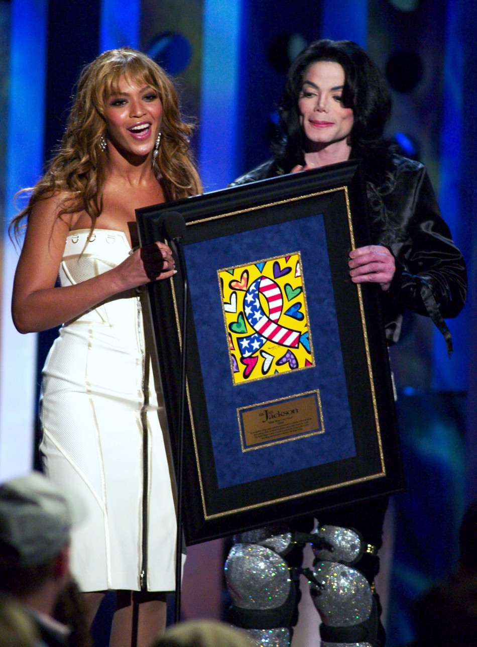 Beyoncé tuvo la oportunidad de conocer a Michael. 