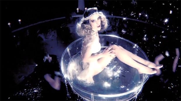 La cantante se inspiró en Marilyn Monroe.