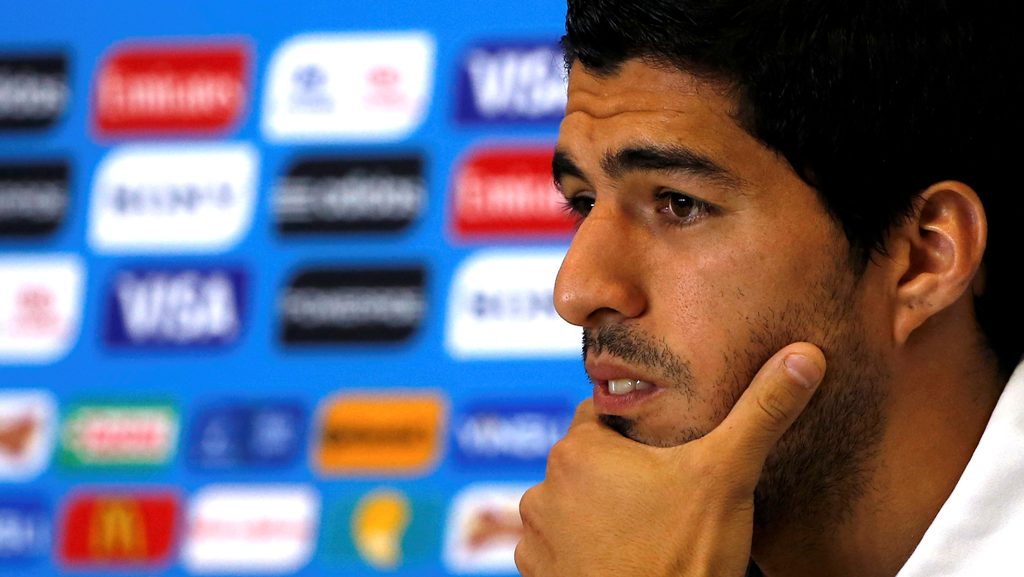 Luis Suárez, delantero de Uruguay 