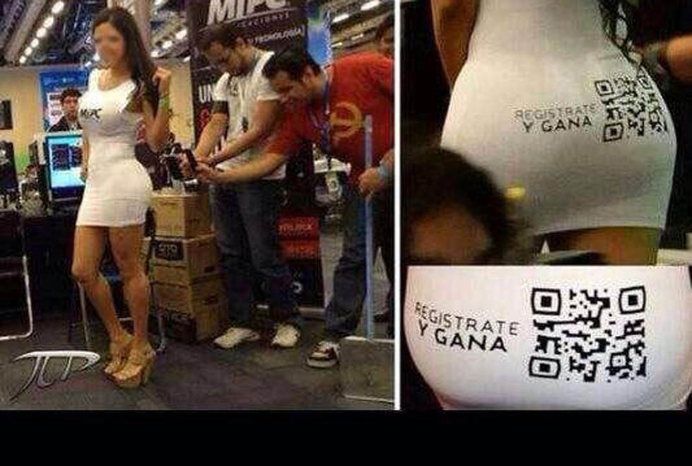 La dependencia invitó a la empresa señalada a disculparse por este tipo de publicidad en Campus Party