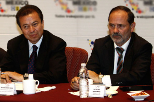 César Camacho y Gustavo Madero. 