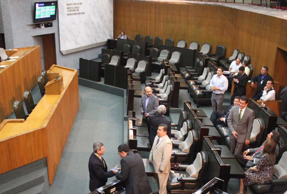 Diputados en el congreso del estado 