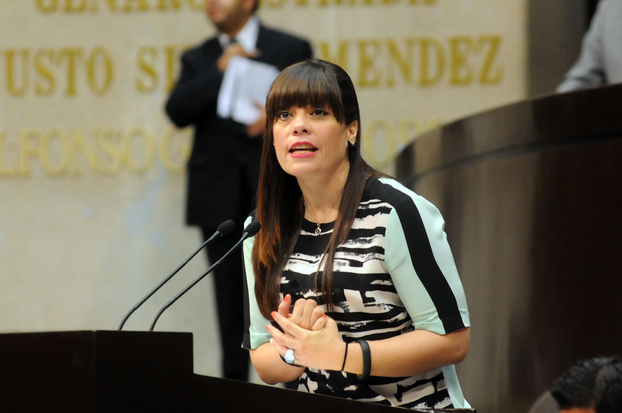 Lilia Aguilar Gil, diputada del PT. 