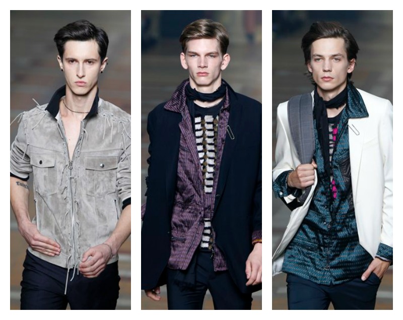 Lucas Ossendrijver, director artístico de la división masculina de Lanvin, elaboró diseños dedicados a un individuo que pasó de ir en coche con chófer