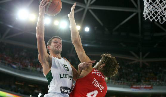 Mantas Kalnietis, en el Eurobasket