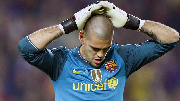 Víctor Valdés, ex portero del Barcelona 