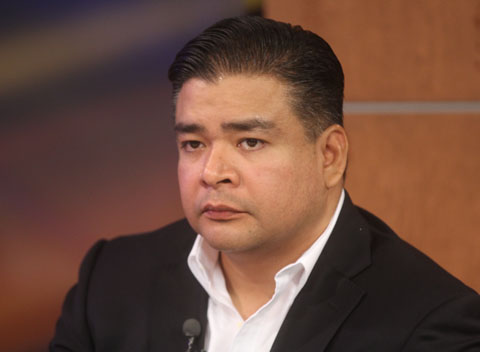 Enrique Barrios, diputado panista. 