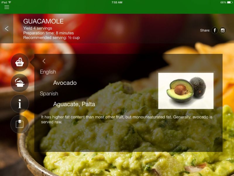 Kitchen Boy es una aplicación en la que el chef mexicano Alfredo Oropeza facilitará recetas acompañadas de fotos y un convertidor de medidas.