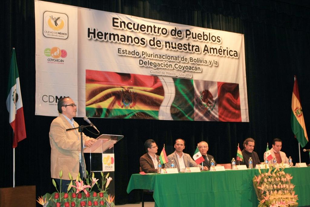 La reunión se dio en el marco del Encuentro de Pueblos Hermanos de Nuestra América.