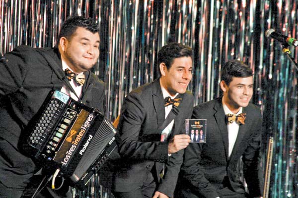 Los tres regiomontanos son músicos y cantantes.