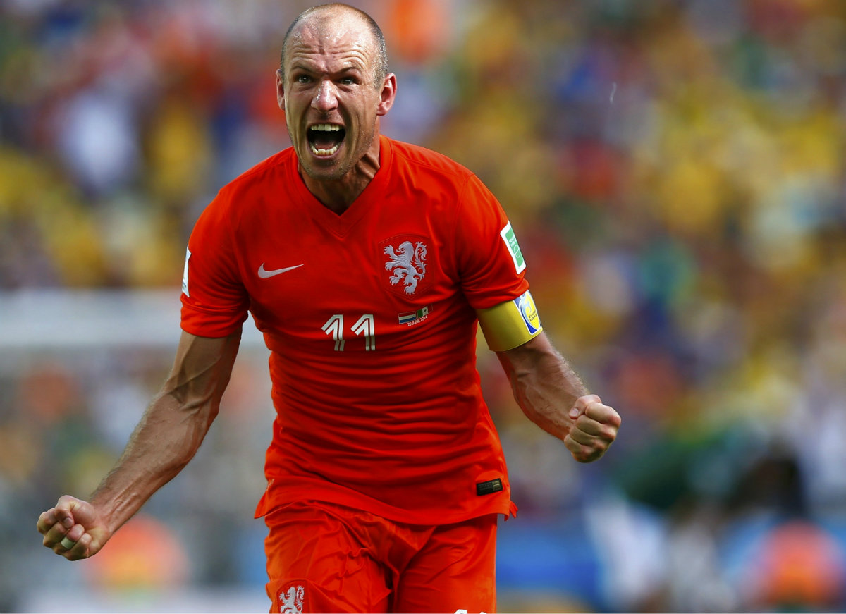 Robben, el comandante de 'La Naranja' 