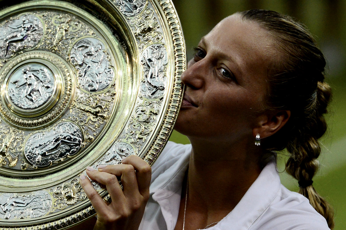La tenista checa Petra Kvitova se llevó Wimbledon 2014
