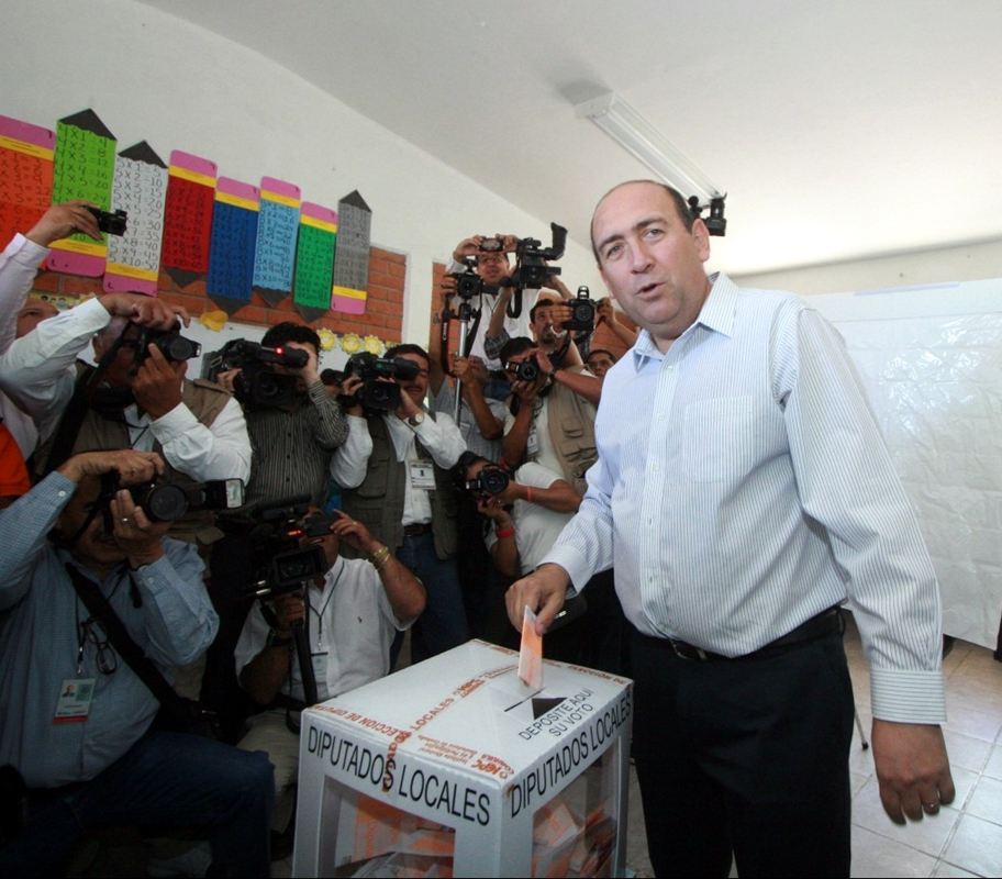 Gobernador de Coahuila, Rubén Moreira Valdez. 
