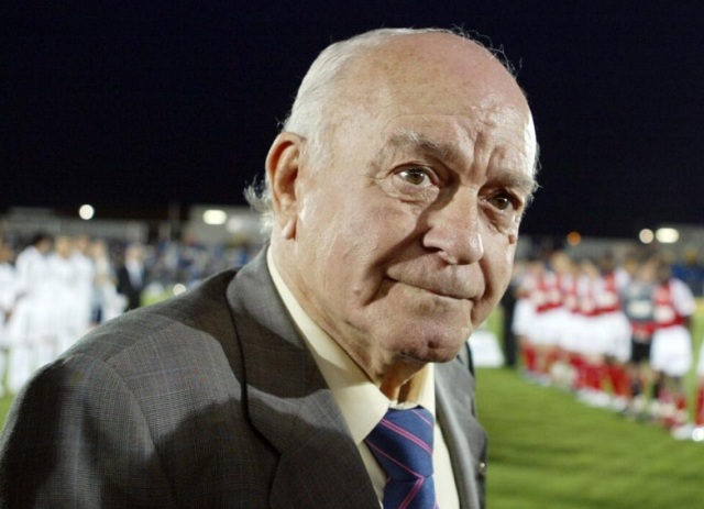 Alfredo Di Stéfano, ex entrenador de River y Boca