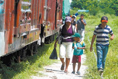 Migrantes centroamericanos, entre las principales víctimas.