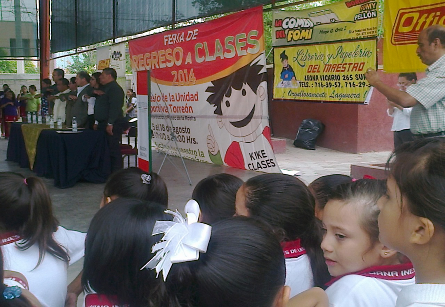 El programa se presentó este martes en la primaria Sor Juana Inés de la Cruz de Torreón. 