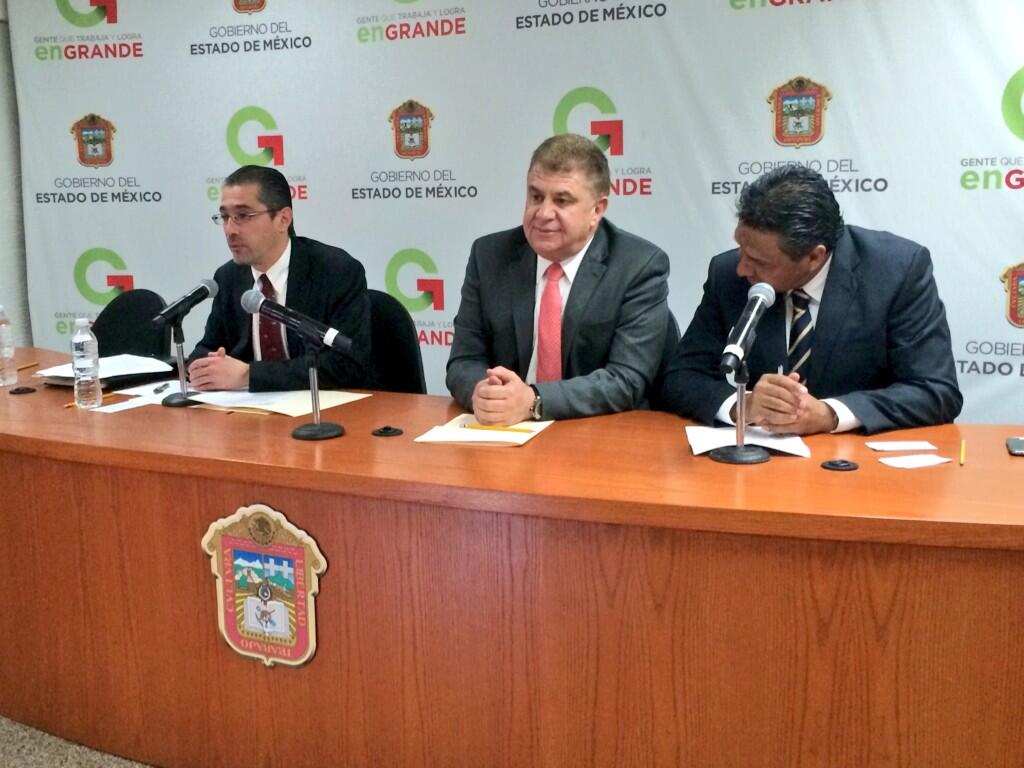 Conferencia de prensa del secretario general de Gobierno, José Manzur.