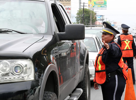 Se instalaron en varios puntos de Monterrey. 