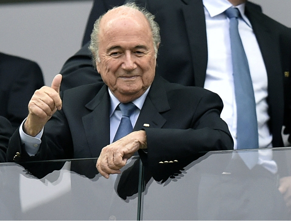Joseph Blatter, presidente de la FIFA