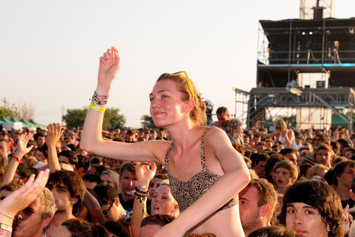 Al menos 70% de las personas que respondieron el formulario ha asistido a algún festival de música en el último año.