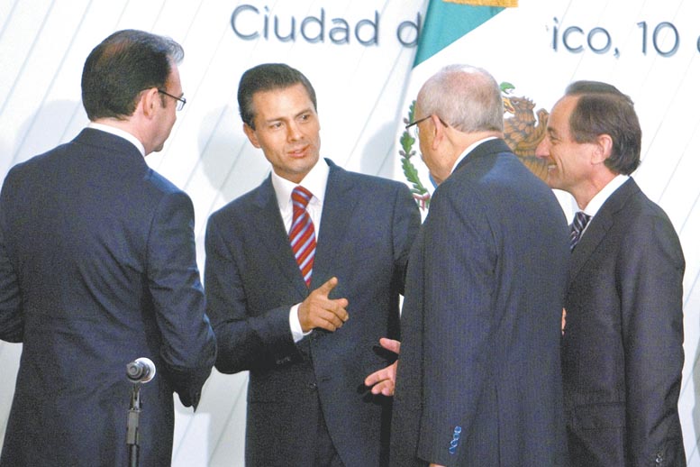 El presidente Peña Nieto asistió a la presentación de Proyectos de Inversión.