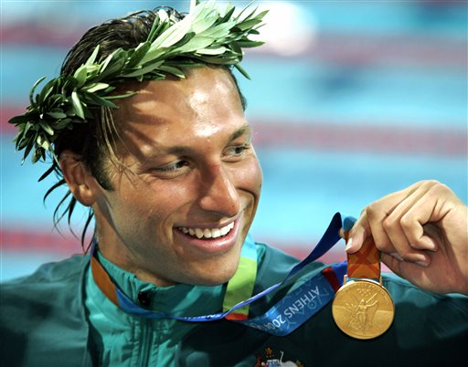 Ian Thorpe en Atenas 2004