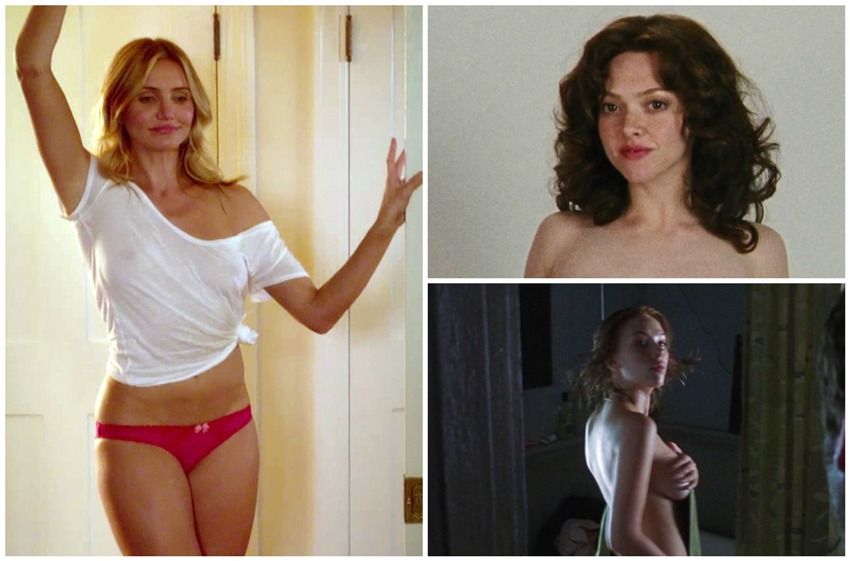 Algunas de las más bellas actrices se han despojado de la ropa en el último año para sus actuaciones en el cine. 