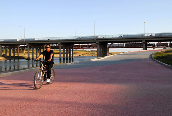 Cruce fronterizo de Coahuila. 