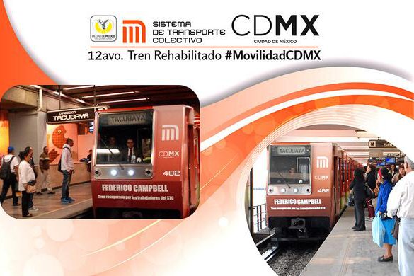 El tren lleva el nombre de Federico Campbell.