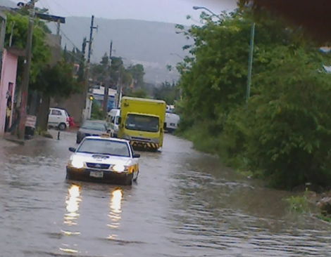 Las lluvias alcanzan un nivel de 150 mm.