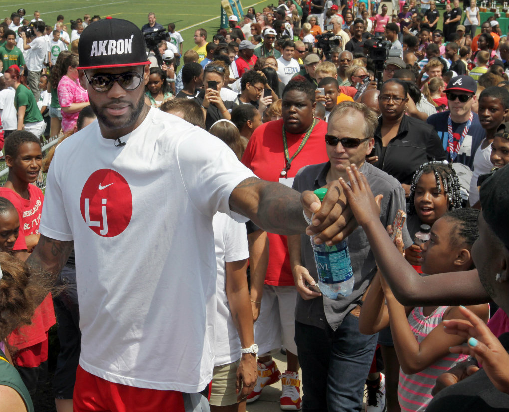 LeBron James, jugador de los Cavaliers