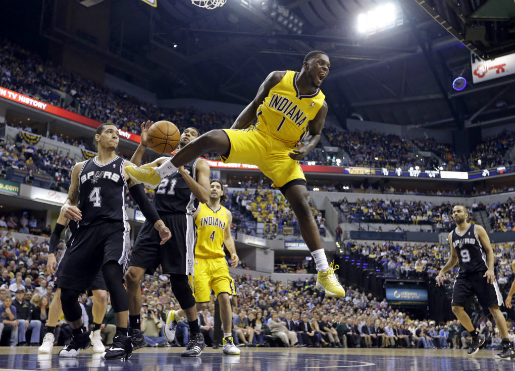Lance Stephenson con Indiana