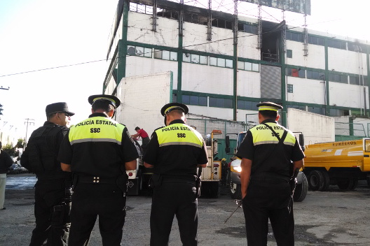 Elementos de la Secretaría de Seguridad Ciudadana llegaron hasta el lugar. 