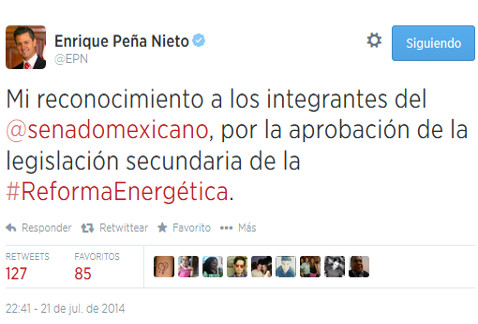 Tomada de Twitter / @EPN