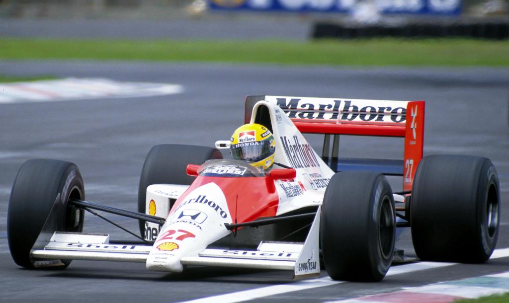 Ayrton Senna corrió el GP de la Ciudad de México en 1992 