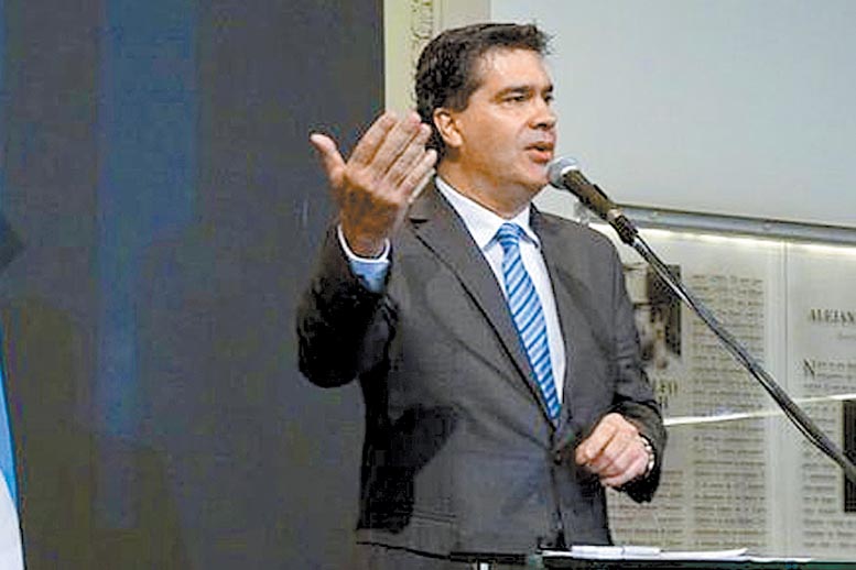 El jefe del gabinete, Jorge Capitanich.