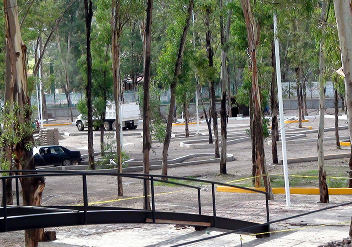 El proyecto se encuentra con un avance mínimo del cinco por ciento.