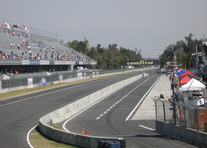 Pista del Autódromo Hermanos Rodríguez 