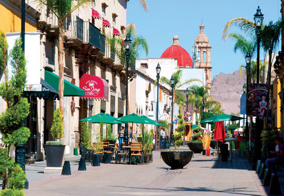 El corredor en el centro de Durango ha sido aprovechado comercialmente.