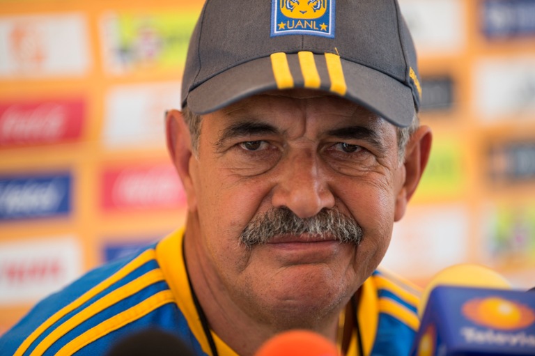 Ferretti habla en la conferencia de prensa 