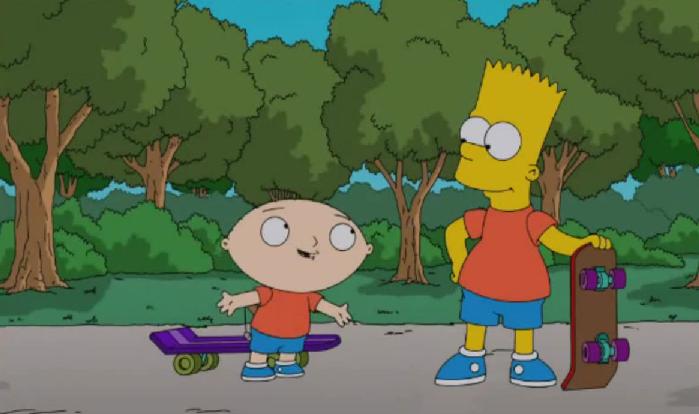 Stewie y Bart compartirán divertidos momentos. 