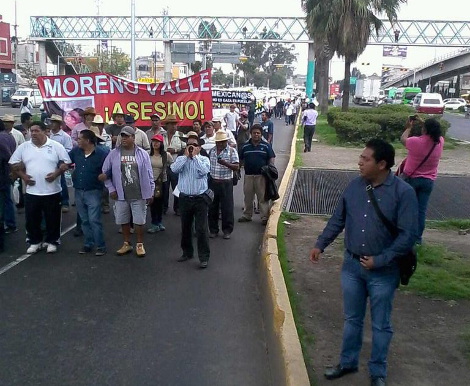 La marcha caminó sobre Ignacio Zaragoza para llegar a San Lázaro. 