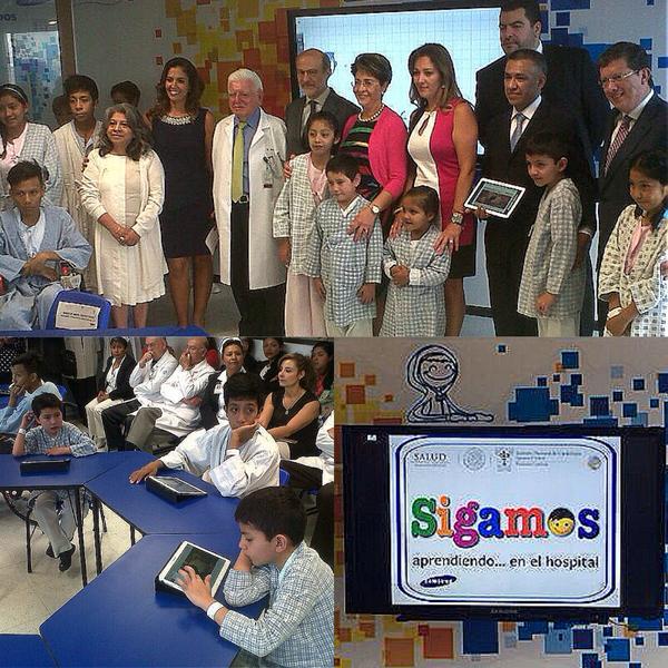 El programa Sigamos… Aprendiendo en el Hospital podría aplicarse en otros centros de salud. 
